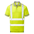 PULSAR P175 Polo Shirt High Visibility Yellow - Indigo Supplies Ltd