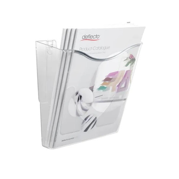 Plastic Literature Wall Pocket Portrait A4 - Indigo Supplies Ltd