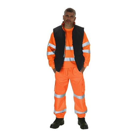 KeepSAFE High Visibility Jogger Orange - Indigo Supplies Ltd