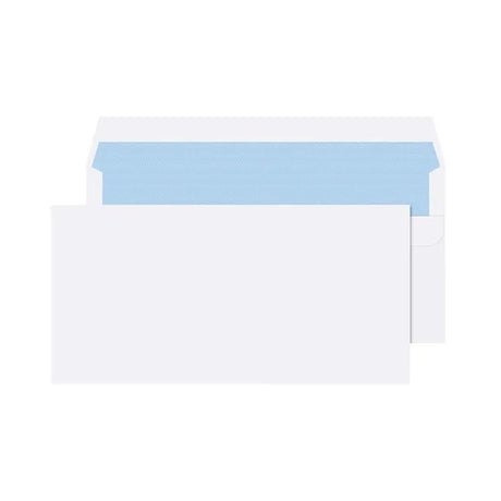 Q Connect Envelope 80GSM Self Seal White (Pack 1000) - Indigo Supplies Ltd