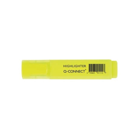 Highlighter Pen Yellow (Pack 10) - Indigo Supplies Ltd