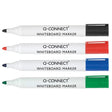 Q Connect Drywipe Marker Assorted Colours (Pack 4) - Indigo Supplies Ltd