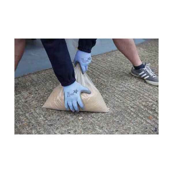 KeepSAFE Thermal Latex Palm Coated Glove White - Indigo Supplies Ltd