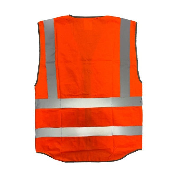 Lynton Class 2 Superior Waistcoat Orange - Indigo Supplies Ltd