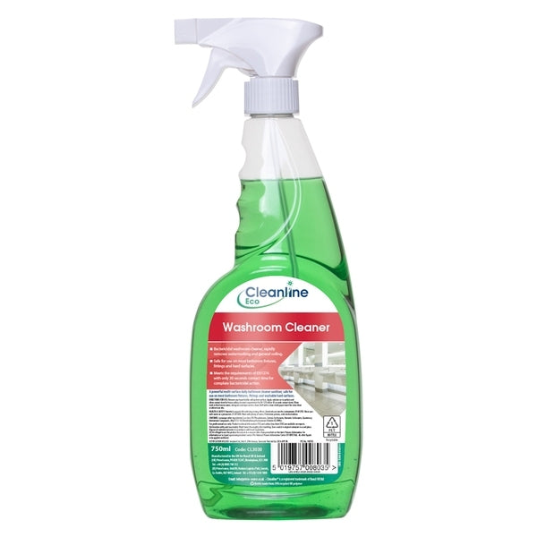 Cleanline Eco Washroom Cleaner 750ML - Indigo Supplies Ltd