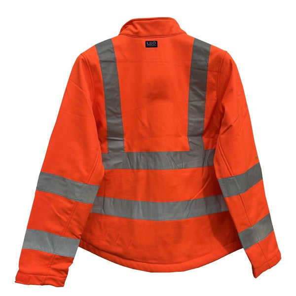 HONEYWELL Ladies Softshell Jacket Orange - Indigo Supplies Ltd