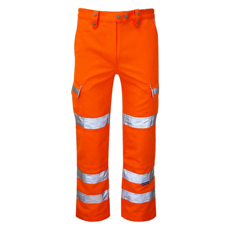 PULSAR PR336LDS Ladies Combat Trouser Long Leg Orange - Indigo Supplies Ltd
