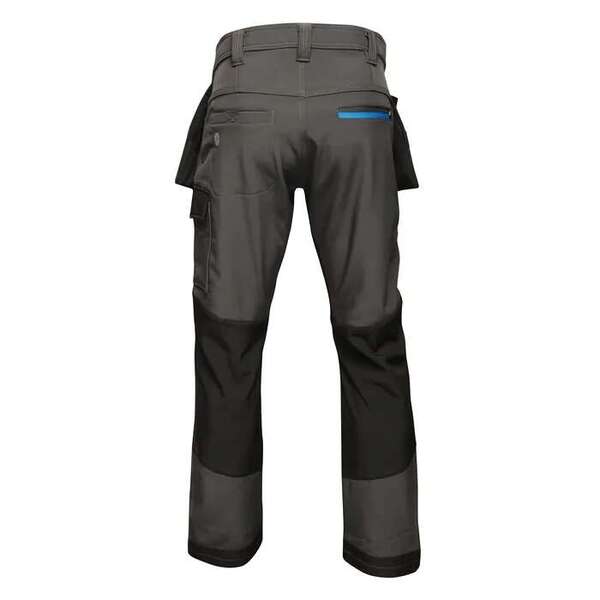 Regatta TRJ368 Strategic Softshell Trousers Grey - Indigo Supplies Ltd
