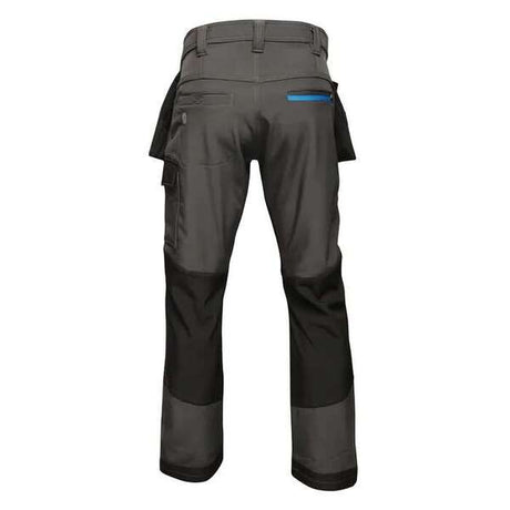 Regatta TRJ368 Strategic Softshell Trousers Grey - Indigo Supplies Ltd