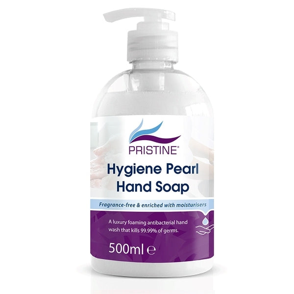 PRISTINE Hygiene Pearl Hand Soap 500ML - Indigo Supplies Ltd