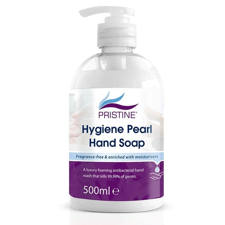 PRISTINE Hygiene Pearl Hand Soap 500ML - Indigo Supplies Ltd