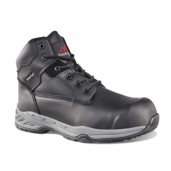 Rock Fall Flint RF440A Safety Boots S3 HRO SRC Black - Indigo Supplies Ltd