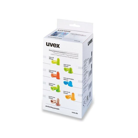 Uvex Dispenser Refill X-Fit Ear Plugs (Box 300) - Indigo Supplies Ltd
