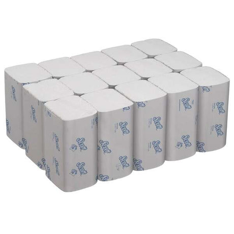 6669 Scott Xtra Folded Hand Towels White (Case 3600) - Indigo Supplies Ltd