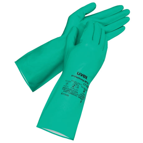 Uvex Profastrong NF33 Chemical Protection Glove Green - Indigo Supplies Ltd