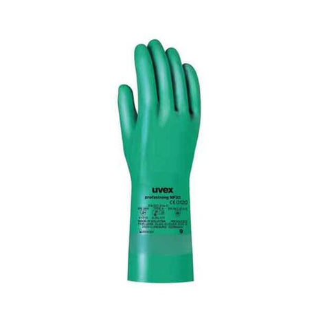 Uvex Profastrong NF33 Chemical Protection Glove Green - Indigo Supplies Ltd