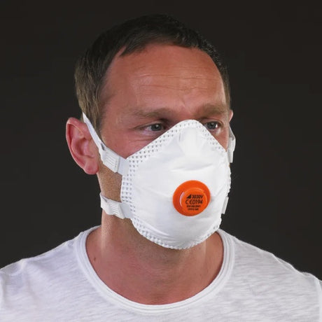 Alpha Solway 3030V Valved FFP3 Mask - Indigo Supplies Ltd