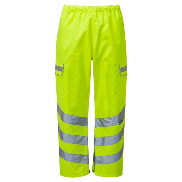 PULSAR Foul Weather Over Trouser Reg Length Yellow - Indigo Supplies Ltd
