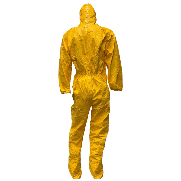 DuPont Tychem 2000 C Chemical Coverall Yellow - Indigo Supplies Ltd
