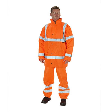 KeepSAFE GORT High Visibility Standard Parka Orange - Indigo Supplies Ltd
