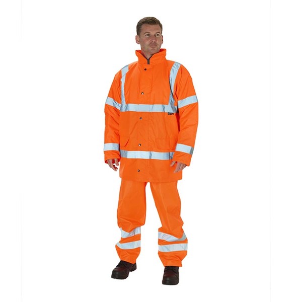 KeepSAFE GORT High Visibility Standard Parka Orange - Indigo Supplies Ltd