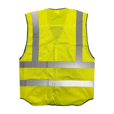 High Visibility Breathable Coolviz Waistcoat - Indigo Supplies Ltd