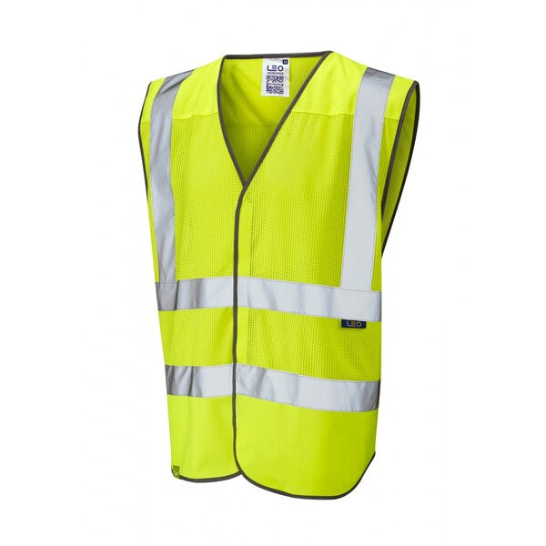 High Visibility Breathable Coolviz Waistcoat - Indigo Supplies Ltd