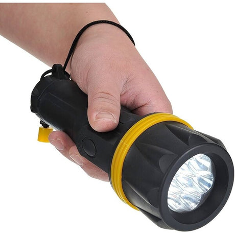 Portwest PA60 7 LED Rubber Torch - Indigo Supplies Ltd