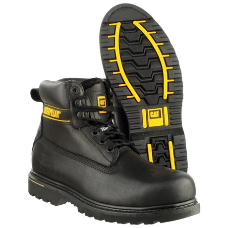 Caterpillar Holton Safety Boot SB Black - Indigo Supplies Ltd