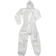 Disposable Coverall Type 5/6 C/W Hood White - Indigo Supplies Ltd