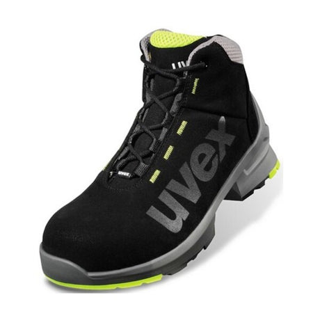 Uvex One Mens Safety Boot Black/Yellow S3 SRC - Indigo Supplies Ltd