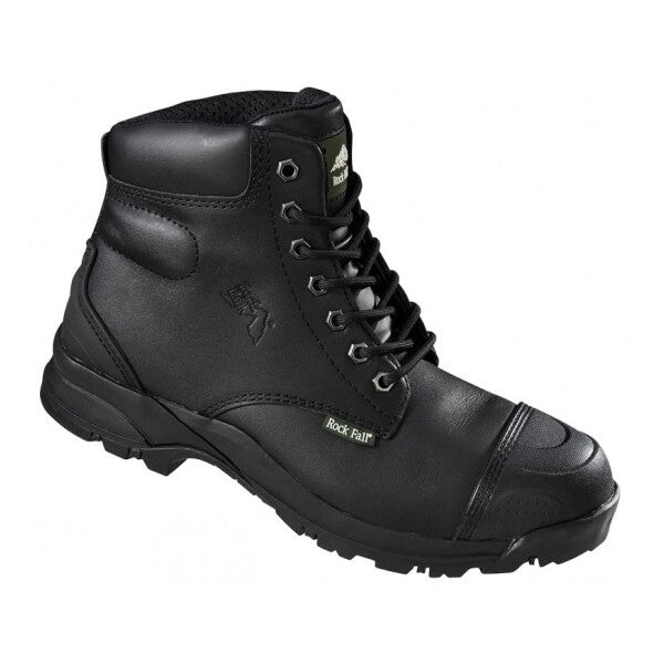 Rock Fall Ebonite Safety Boots S3 HI CI HRO SRC BLack - Indigo Supplies Ltd