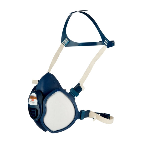 3M 4251+ Maintenance Free Reusable Respirator Half Mask FFA1P2 R D Filters - Indigo Supplies Ltd