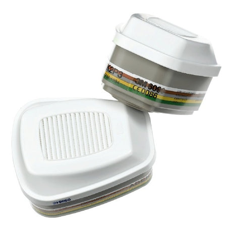 3M 6099 Gas Vapour and Particulate Filter (2 Pairs) - Indigo Supplies Ltd