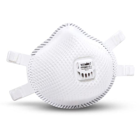 Respair CP3V Cupped Valved Respirator FFP3 - Indigo Supplies Ltd