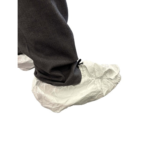 DuPont Tyvek 500 Shoe Covers White (SOLD IN SINGLES) - Indigo Supplies Ltd