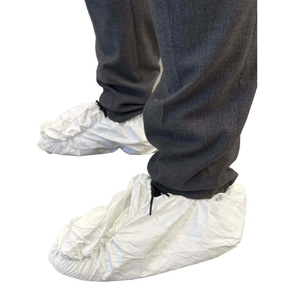 DuPont Tyvek 500 Shoe Covers White (SOLD IN SINGLES) - Indigo Supplies Ltd
