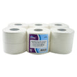 PRISTINE Toilet Rolls Mini Jumbo 2.1/4" Core (Pack 12) - Indigo Supplies Ltd