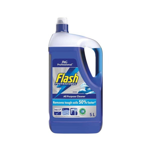 Flash All Purpose Cleaner Ocean 5 Litre - Indigo Supplies Ltd