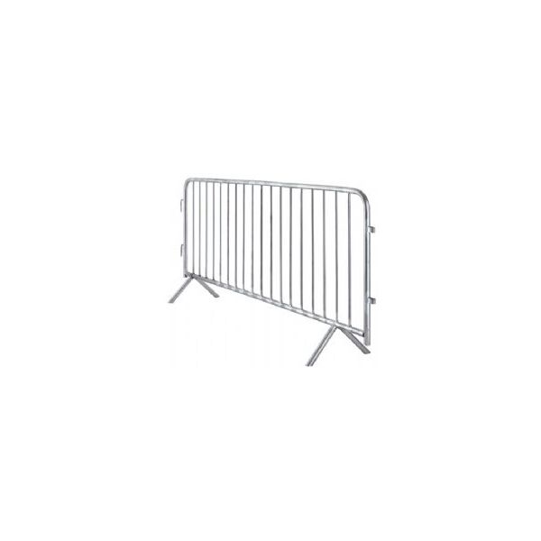 Galvanised Steel Crowd Barrier - Indigo Supplies Ltd