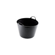 Multi Purpose Flexible Bucket Black 42 LItre - Indigo Supplies Ltd
