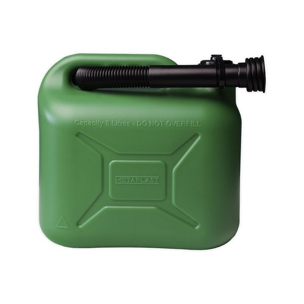Petrol Can Green 5 Litre - Indigo Supplies Ltd
