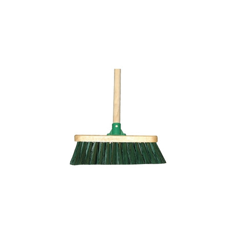 Polypropylene Broom 13" c/w 48" Handle - Indigo Supplies Ltd