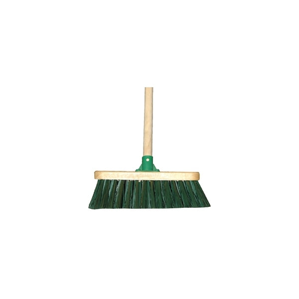 Polypropylene Broom 13" c/w 48" Handle - Indigo Supplies Ltd