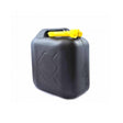 Fuel Can Plastic Black 5 LItre - Indigo Supplies Ltd