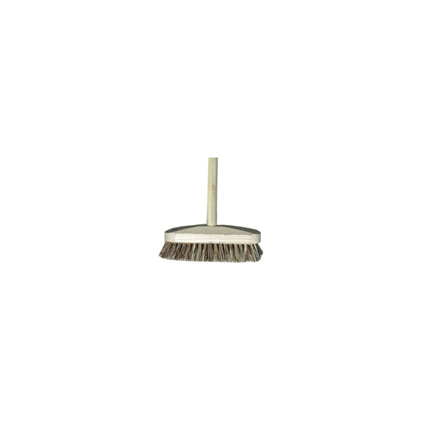 Deck Scrub Brush c/w Handle 9" - Indigo Supplies Ltd