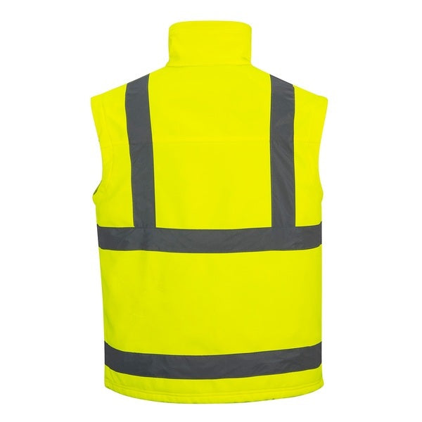 Portwest S428 High Visibility Softshell Jacket Yellow - Indigo Supplies Ltd