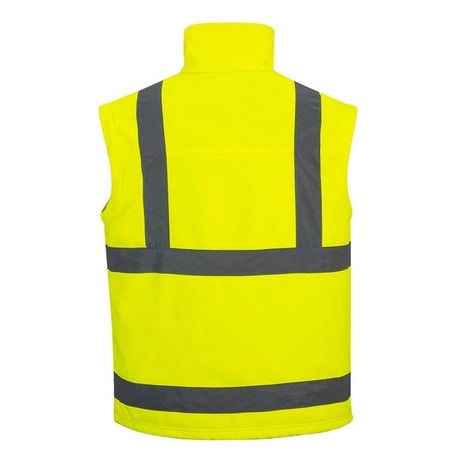 Portwest S428 High Visibility Softshell Jacket Yellow - Indigo Supplies Ltd