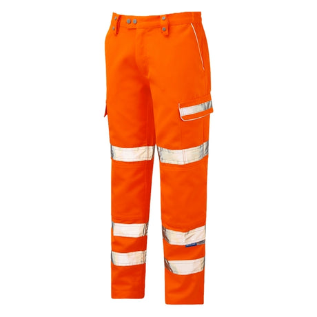 PULSAR PR336 Rail Spec High Visibility Combat Trouser Short Leg Orange - Indigo Supplies Ltd