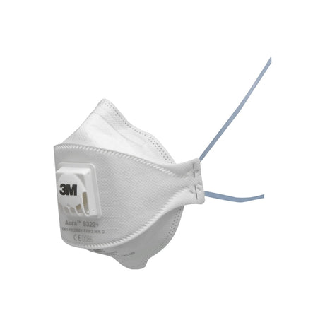 3M 9322+ AuraParticulate Respirator FFP2 Valved - Indigo Supplies Ltd